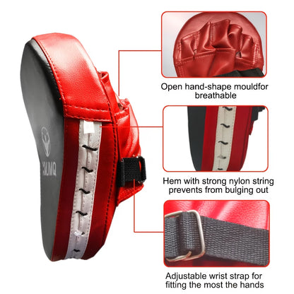 Muay Thai & Taekwondo Handheld Focus Pad (martial arts focused)