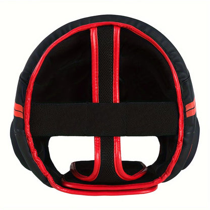 Pro Boxing Headgear with Cheek Guard | Adjustable Padding for MMA, BJJ, Kung Fu & Combat Training