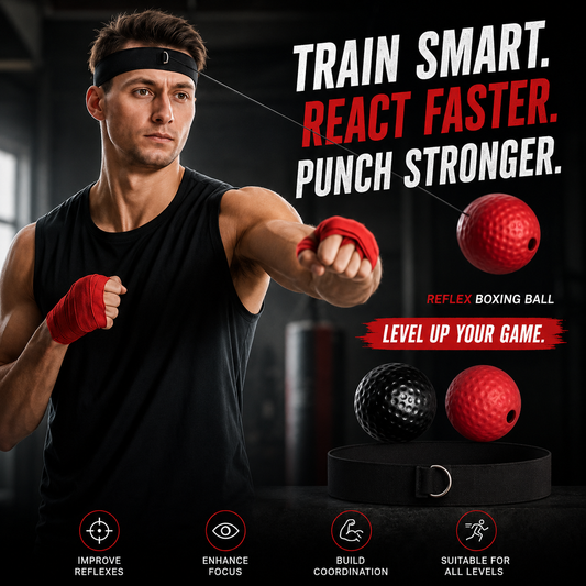 Boxing Reflex Ball Set with Headband