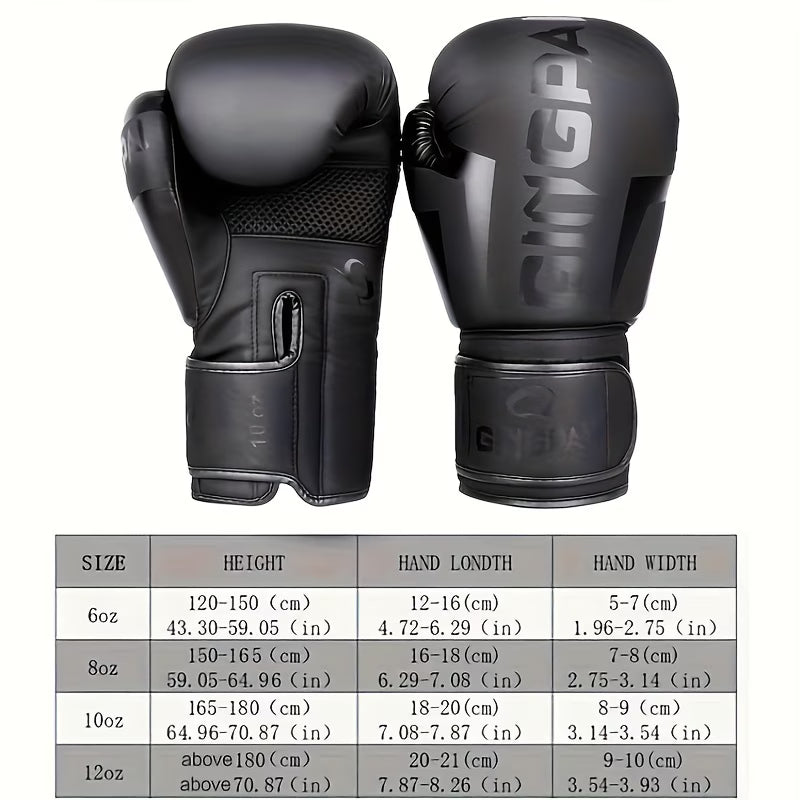 Breathable Boxing Gloves – Unisex Training Gloves for Combat & Home Workouts