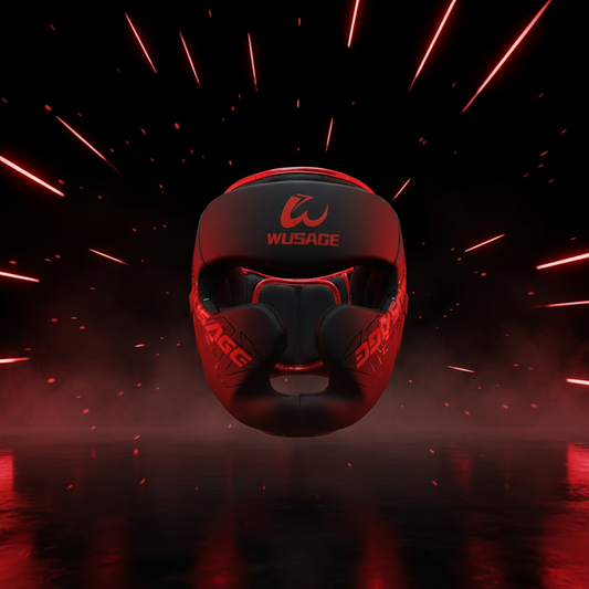 Pro Boxing Headgear with Cheek Guard | Adjustable Padding for MMA, BJJ, Kung Fu & Combat Training