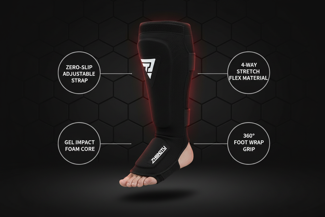 Instep Ankle & Foot Protector | MMA, Muay Thai, TKD & Kickboxing Training Guard