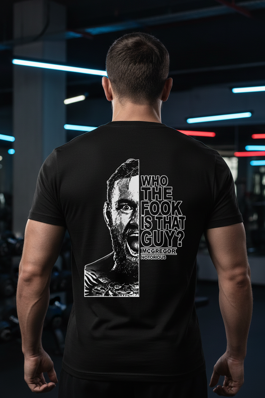 McGregor "Who The Fook Is That Guy?" Graphic Tee