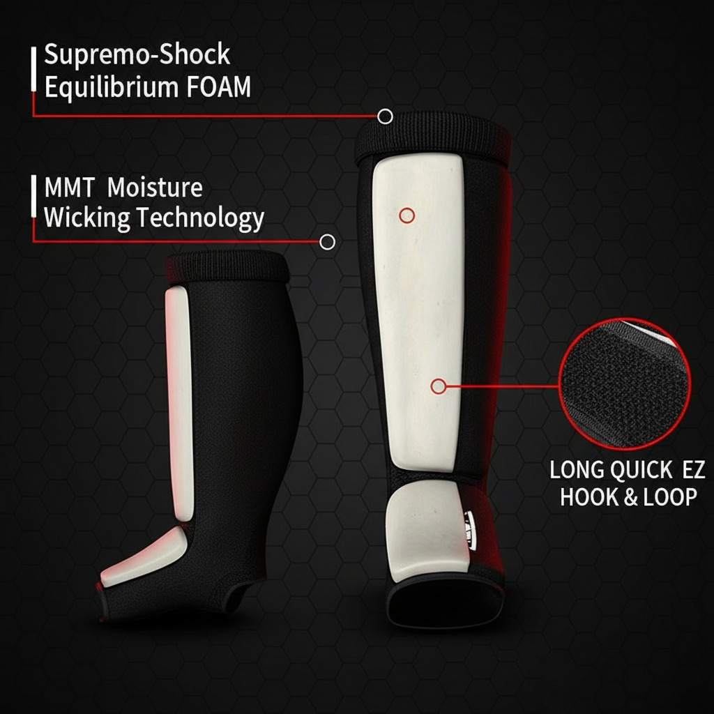 Instep Ankle & Foot Protector | MMA, Muay Thai, TKD & Kickboxing Training Guard